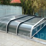 cobertura piscina baixa curvada proteja as crianças e animais domésticos mantém sua piscina mais tempo limpa