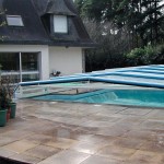 cobertura piscina baixa reta proteja as crianças e animais domésticos mantém sua piscina mais tempo limpa